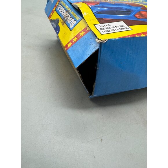 DC Super Powers Supermobile Supermans Action Vehicle 12+ blue red READ - Picture 9 of 15